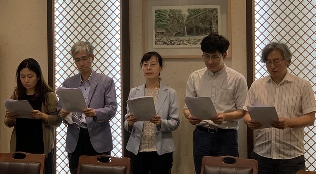 ▲ 제13회 노근리 평화상을 수상한 한국기독교교회협의회의 활동 모습.ⓒ노근리국제평화재단