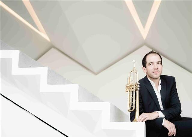 라디오 프랑스 필하모니 오케스트라의 트럼펫 수석 주자로 활약하고 있는 알렉상드로 바티.ⓒ강원도문화재단