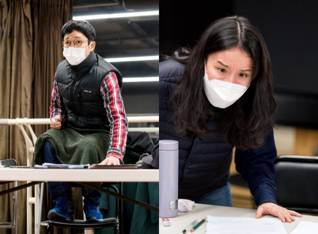 ▲ '오직 관객만을 위한 두산아트 센터 스트리밍서비스공연' 연습 장면.ⓒ여기는 당연히, 극장