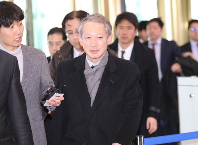 ▲ 우한코로나 대확산 이전인 지난 2월 한국을 찾은 다키자키 시게키 일본 외무성 아시아대양주 국장. ⓒ뉴시스. 무단전재 및 재배포 금지.