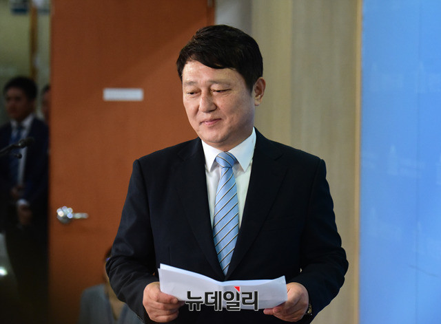 ▲ 최재성 정무수석. ⓒ이종현 기자