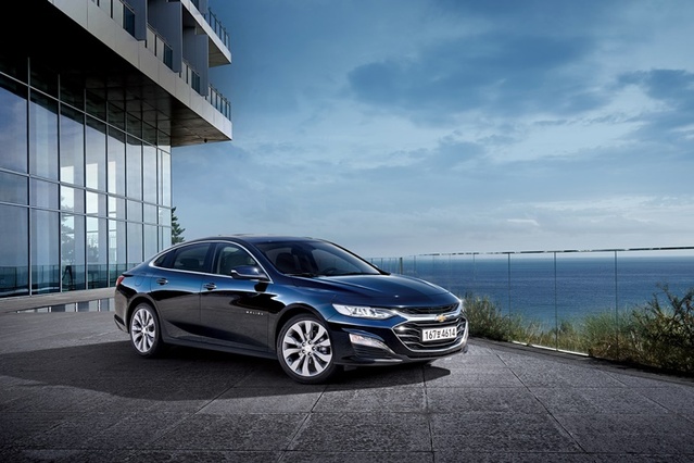 ▲ 중형 세단 말리부 ⓒ한국지엠