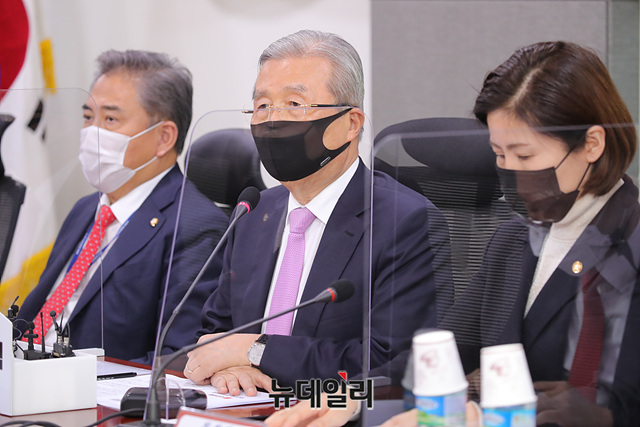 ▲ 김종인 국민의힘 비대위원장.ⓒ국민의힘