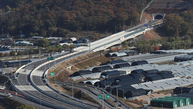 ▲ 서울~문산 민자고속도로.ⓒ연합뉴스