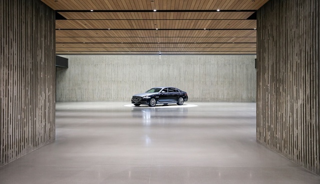 ▲ 제네시스 수지전시관 내부ⓒ현대자동차