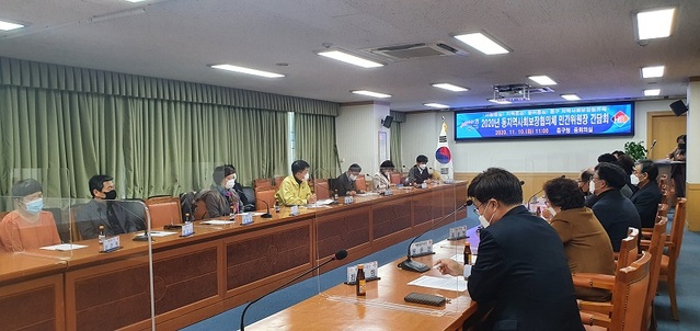 ▲ 대전 중구, 동지역사회보장협의체 민간위원장 간담회 장면.ⓒ대전 중구