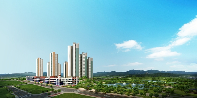 금성백조, '대구테크노폴리스 예미지 THE CENTRAL& 애비뉴스완 ...