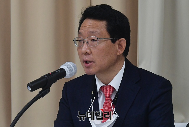 ▲ 김상훈 국민의힘 경선준비위원회 위원장.ⓒ권창회 기자