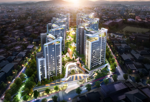 ▲ 전주 종광대2구역 조감도. ⓒ 동부건설