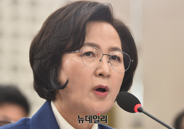 ▲ 추미애 법무부 장관. ⓒ뉴데일리 DB