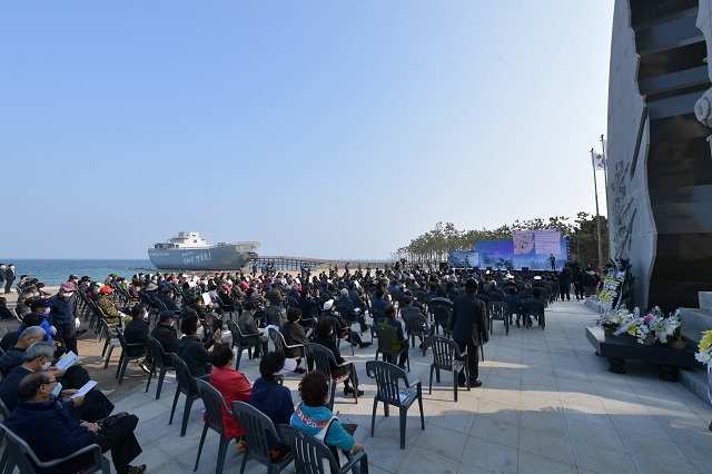 ▲ 영덕군은 장사상륙작전 전승기념관 준공식을 개최했다.ⓒ영덕군