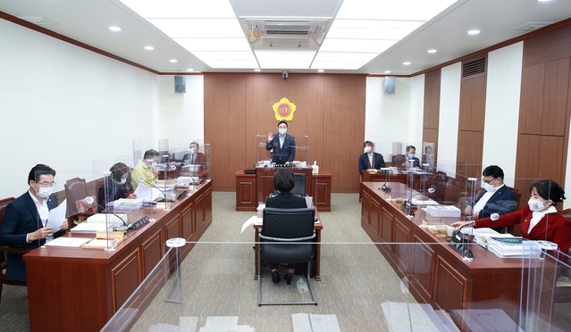 ▲ 대구시의회 문화복지위원회는 지난 16일 복지국·시민건강국에 대한 행정사무감사를 실시했다.ⓒ대구시의회