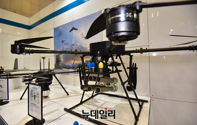 ▲ 유탄발사 드론