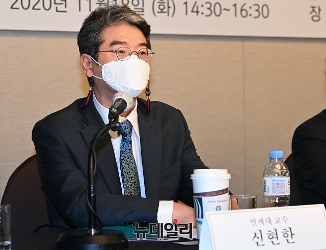 ▲ 신현한 연세대 경영대학 교수. ⓒ권창회 기자