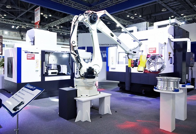 ▲ 스마트 제조 로봇 ⓒ현대위아