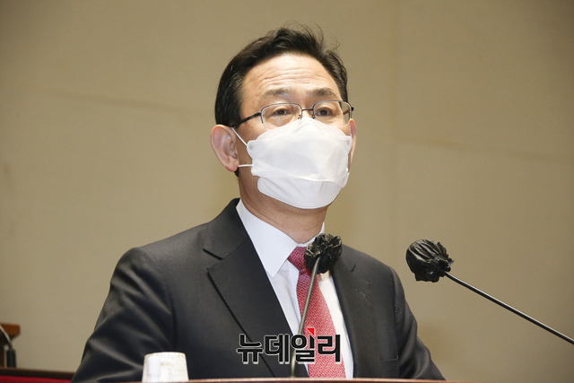 ▲ 주호영 국민의힘 원내대표.ⓒ이종현 기자