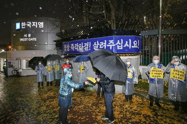 ▲ 지난 19일 한국지엠 인천 부평공장을 찾은 협신회 ⓒ협신회