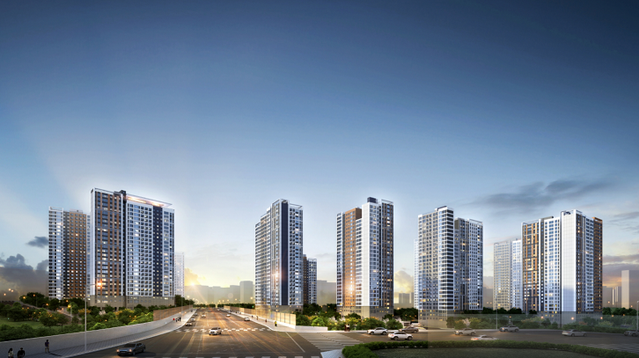 ▲ 중산자이 투시도. ⓒ GS건설