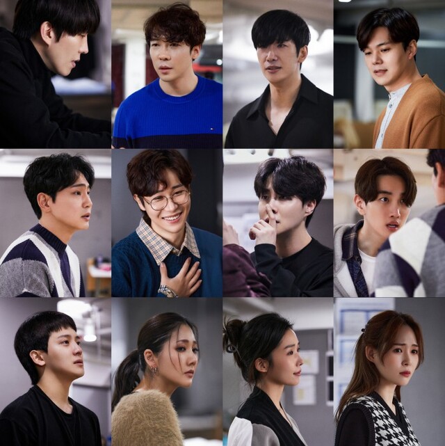 ▲ 뮤지컬 '스모크' 연습실 현장.ⓒ더블케이필름앤씨어터