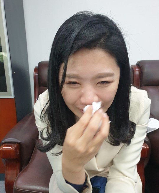 ▲ 신현영 더불어민주당 의원. ⓒ정청래 의원 페이스북 캡처