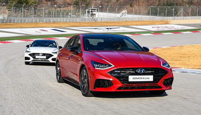 ▲ ‘쏘나타 N라인’ ⓒ현대자동차