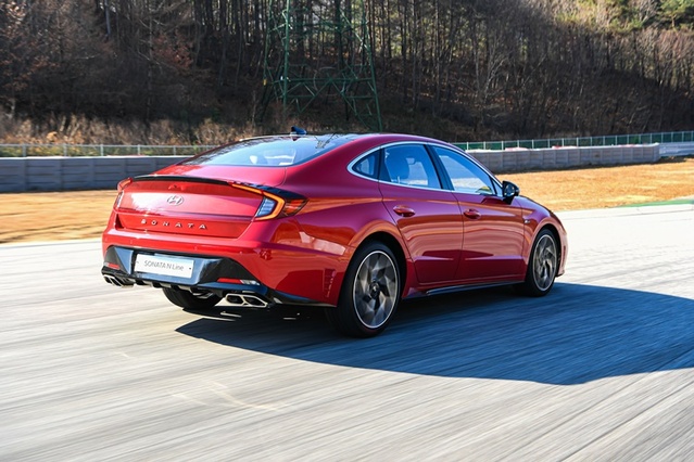 ▲ ‘쏘나타 N라인’ ⓒ현대자동차