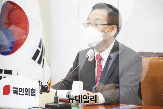 ▲ 주호영 국민의힘 원내대표.ⓒ이종현 기자