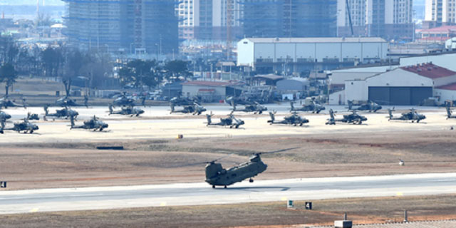 ▲ 경기 평택시 소재 주한미군 기지 '캠프 험프리'. ⓒ뉴시스. 무단전재 및 재배포 금지.