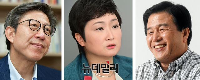 ▲ 내년 4월 7일 부산시장 보궐선거 국민의힘 후보 구도는 '3강'으로 전망된다. 왼쪽부터 박형준 전 국회사무총장, 이언주·이진복 전 국회의원. ⓒ뉴데일리 DB