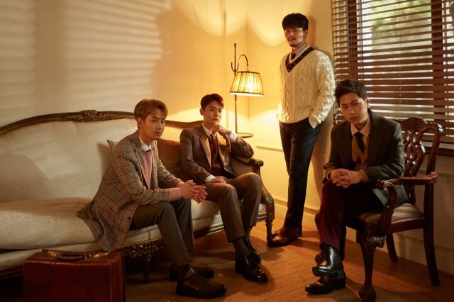 ▲ 남성 4중창 그룹 라포엠.ⓒ모스뮤직