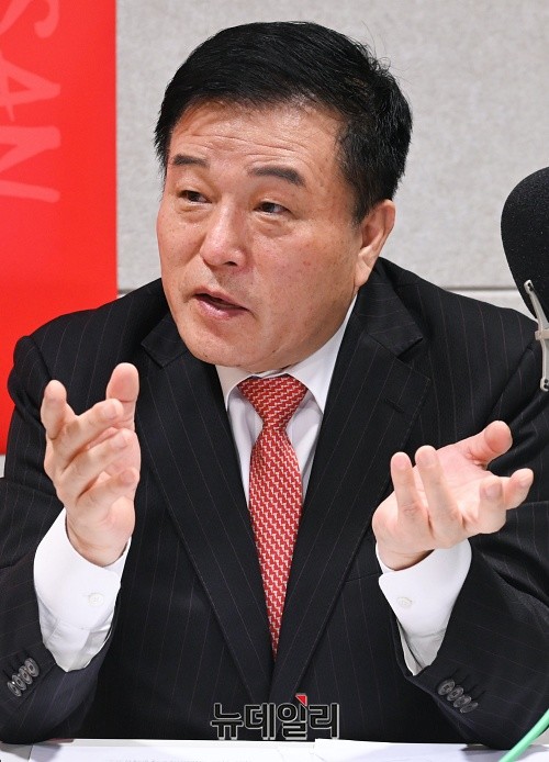 ▲ 이진복 국민의힘 부산시장 예비후보. ⓒ권창회 기자