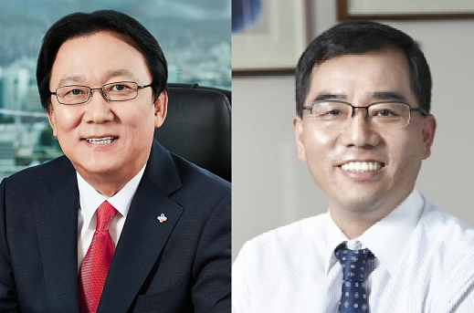 ▲ 박근희 부회장(CJ대한통운 대표), 강신호 CJ대한통운 신임 대표 (왼쪽부터) ⓒ CJ
