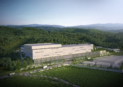 ▲ 안성 이현리 저온물류단지 조감도. ⓒ 호반산업