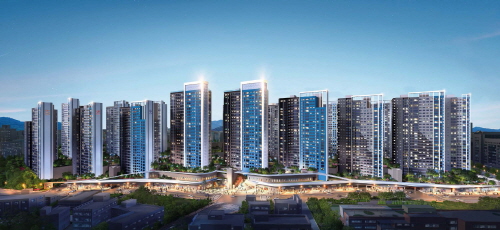 ▲ 경남 창원시 반월지구 재개발사업 투시도. ⓒ 중흥토건