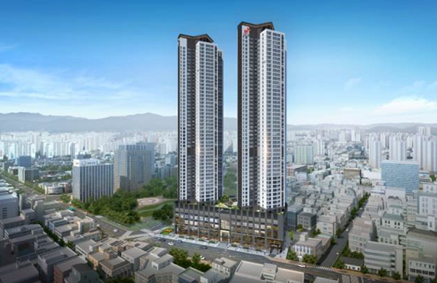 ▲ 동성로 SK리더스뷰 투시도. ⓒ SK건설