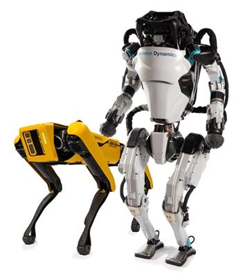 ▲ 미국 로봇업체 ‘보스턴 다이내믹스’의 로봇 ⓒ현대자동차그룹