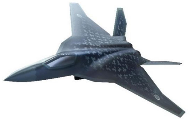 ▲ 일본이 개발 중인 6세대 스텔스 전투기. 일본은 미국, 영국과 함께 2035년 6세대 전투기를 실전배치한다는 계획을 세웠다. ⓒ일본 방위성 공개사진.