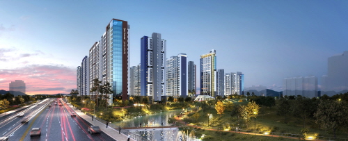 ▲ 현대성우8단지 리모델링사업 투시도. ⓒ 포스코건설