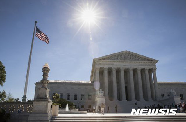 ▲ 미국 연방대법원. ⓒ뉴시스 AP. 무단전재 및 재배포 금지.