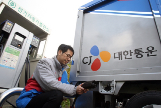 ▲ 전기화물차 자료사진 ⓒ CJ대한통운
