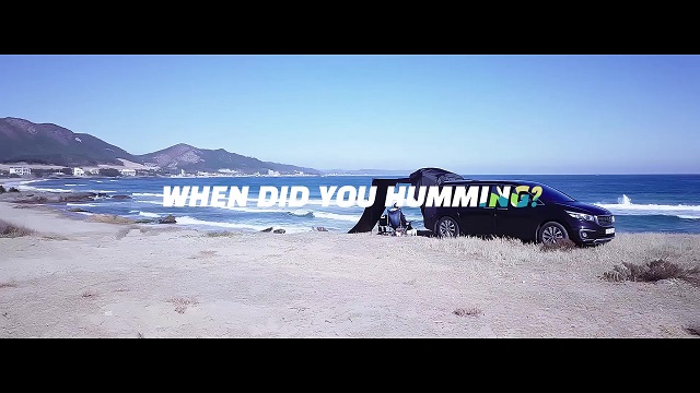 ▲ 영덕군 해안가 차박(車泊) 모습.ⓒ경북관광공사