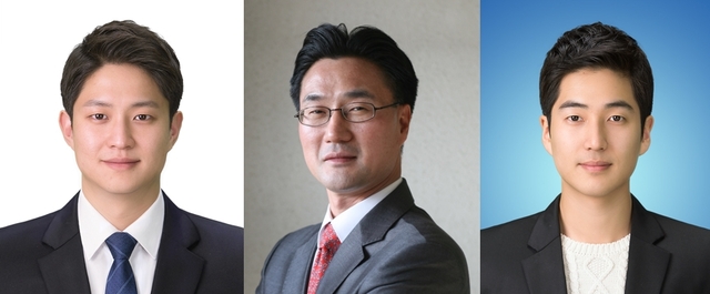 ▲ DGIST 나노바이오융합연구부 김정민 박사, 연세대 신소재공학과 이우영 교수, 공동제1저자 문홍재 박사과정생(왼쪽부터).DGIST