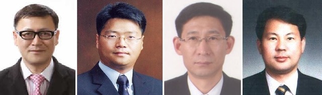 ▲ 충남도는 23일 재난안전실장에 이정구 저출산보건복지국장, 의회사무처장에 신동헌 전 경제실장, 자치행정국장 박찬배 기후환경국장, 보령부시장 고효열 공보관을 각각 발령했다(사진 왼쪽부터).ⓒ충남도