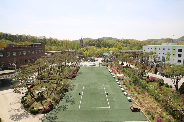 ▲ 88명의 코로나19 확진자가 나온 음성소망병원 전경.ⓒ병원 홈페이지 캡처