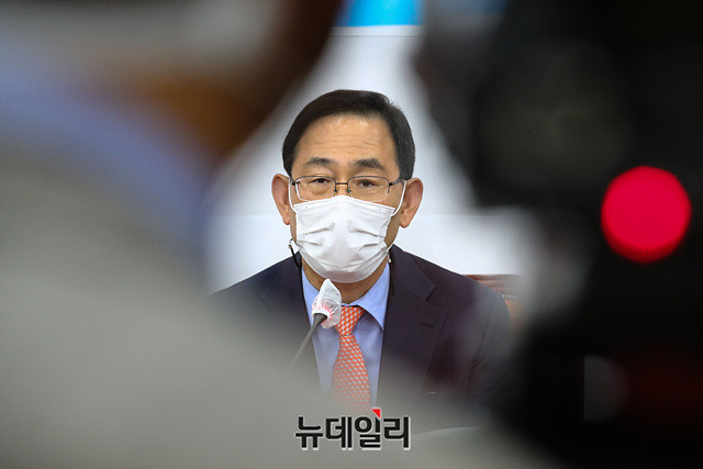 ▲ 주호영 국민의힘 원내대표. ⓒ뉴데일리 DB