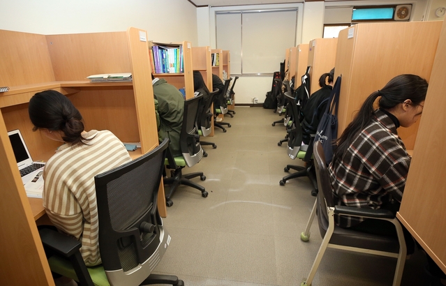 ▲ 계명대 경찰행정학과는 경찰고시 대비를 위해 자체고시원인 '경시헌'을 운영하고 있다.ⓒ계명대