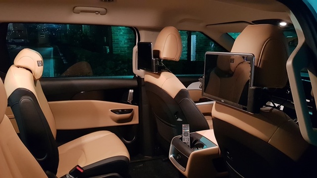 ▲ ‘뒷좌석 모니터’ ⓒ현대모비스