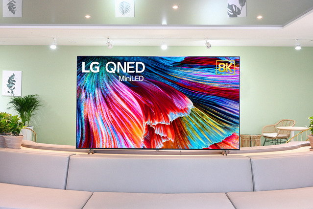 ▲ LG QNED TV 제품 이미지 ⓒLG전자