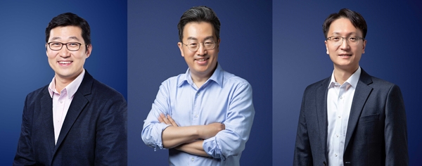 ▲ 좌측부터 쿠팡 김범석 이사회 의장, 강한승 대표, 박대준 대표ⓒ쿠팡