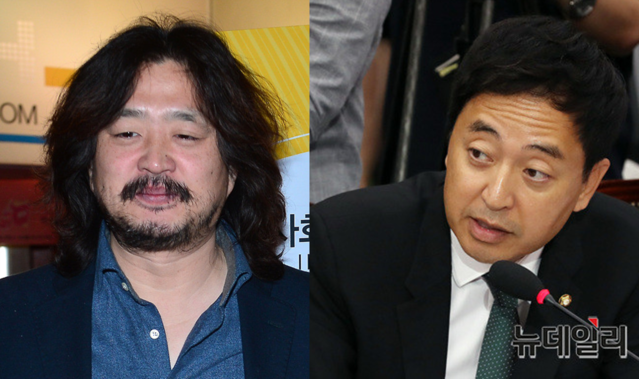 ▲ 방송인 김어준 씨와 금태섭 전 의원. ⓒ뉴데일리 DB